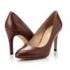 Elegant Dark Brown Stiletto Pumps
