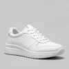 Essential White Leather Sneakers